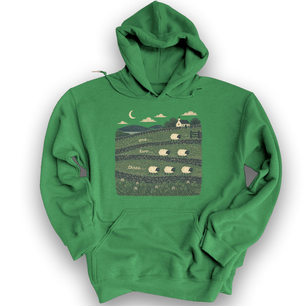 Ireland Sheep Count Hoodie
