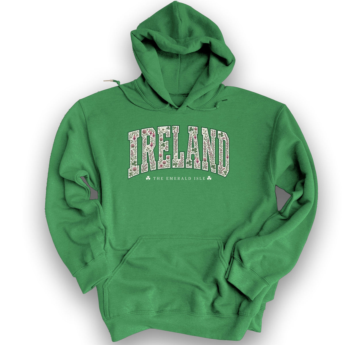 Ireland Varsity Floral Hoodie