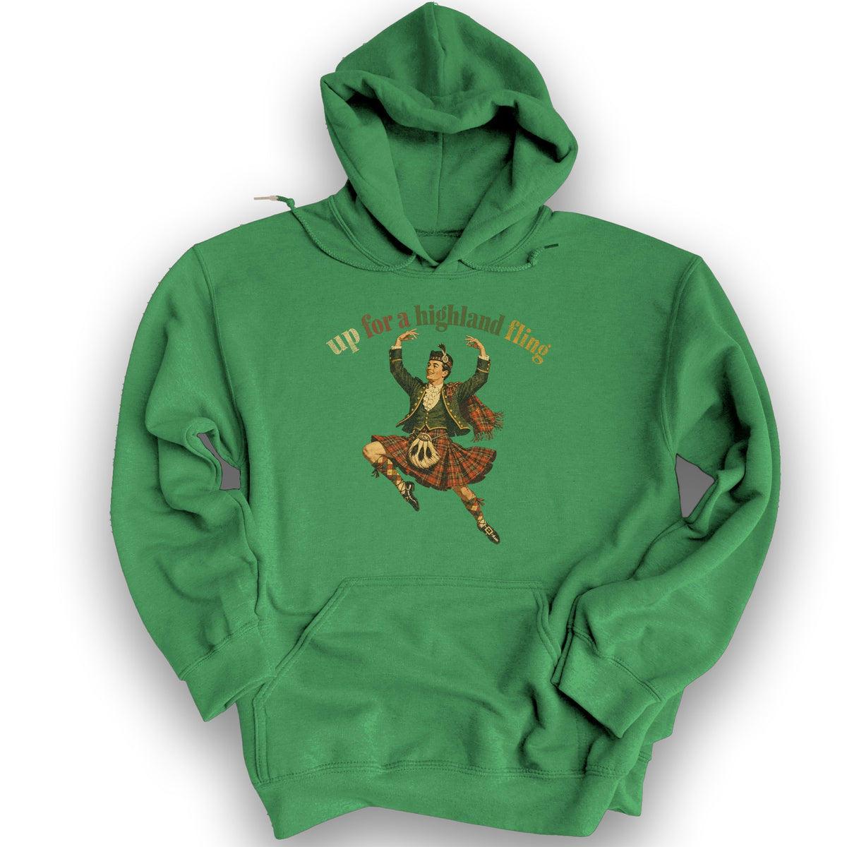 Up For A Highland Fling Hoodie