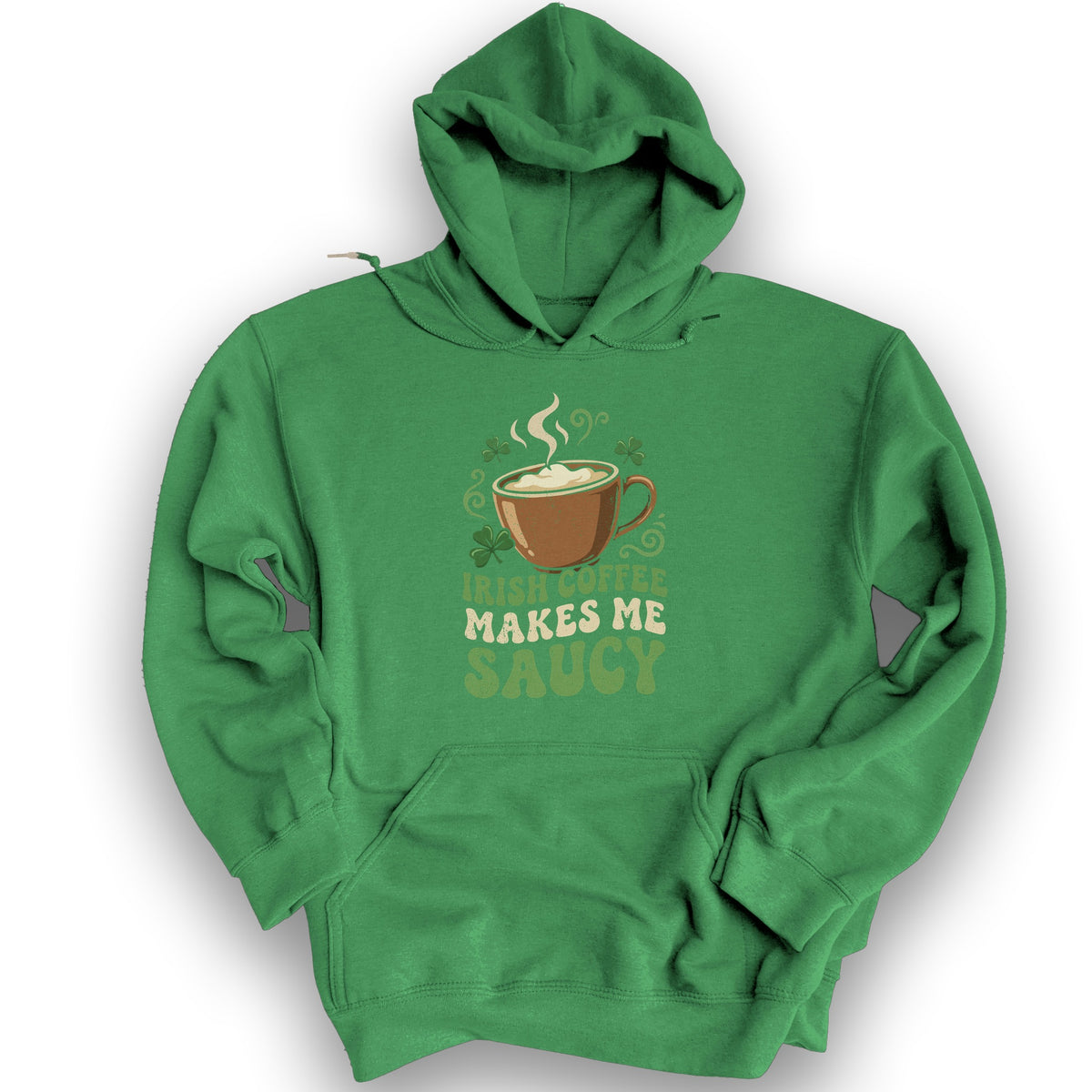 Irish Coffee Hoodie - Irish Green