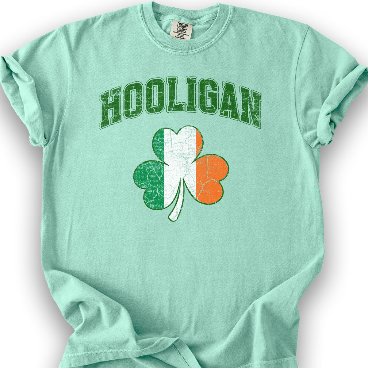 Hooligan Shamrock T-Shirt - Island Reef