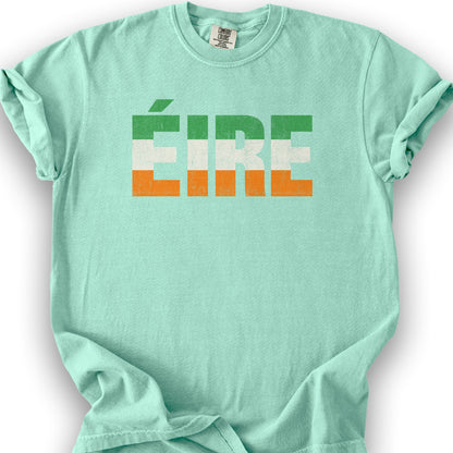 Eire Tricolor Stripe T-Shirt - Island Reef