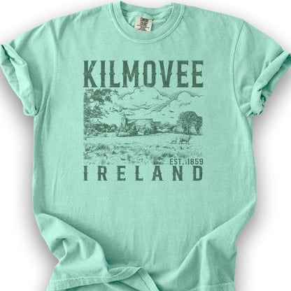 Kilmovee Ireland Sketch T-Shirt - Island Reef