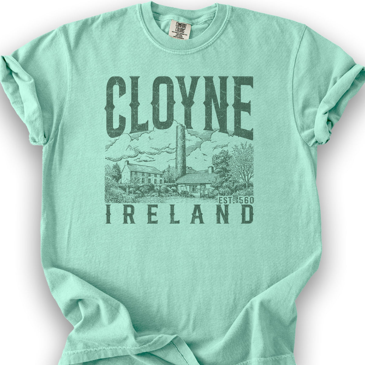 Cloyne Ireland Sketch T-Shirt - Island Reef