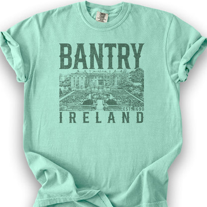 Bantry Ireland Sketch T-Shirt - Island Reef