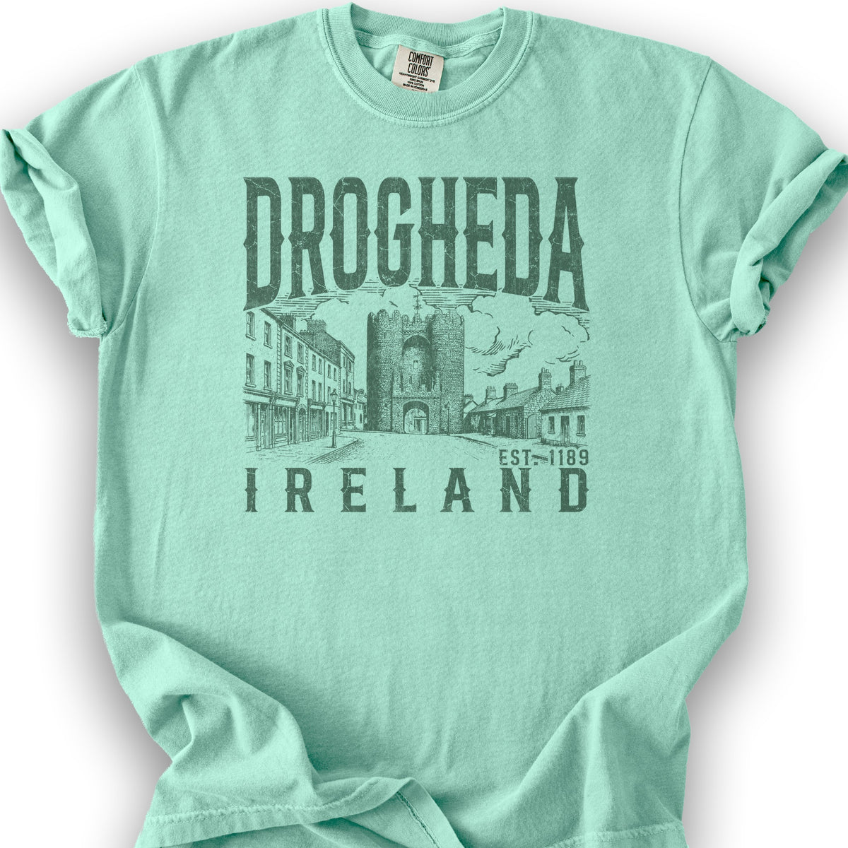 Drogheda Ireland Sketch T-Shirt - Island Reef