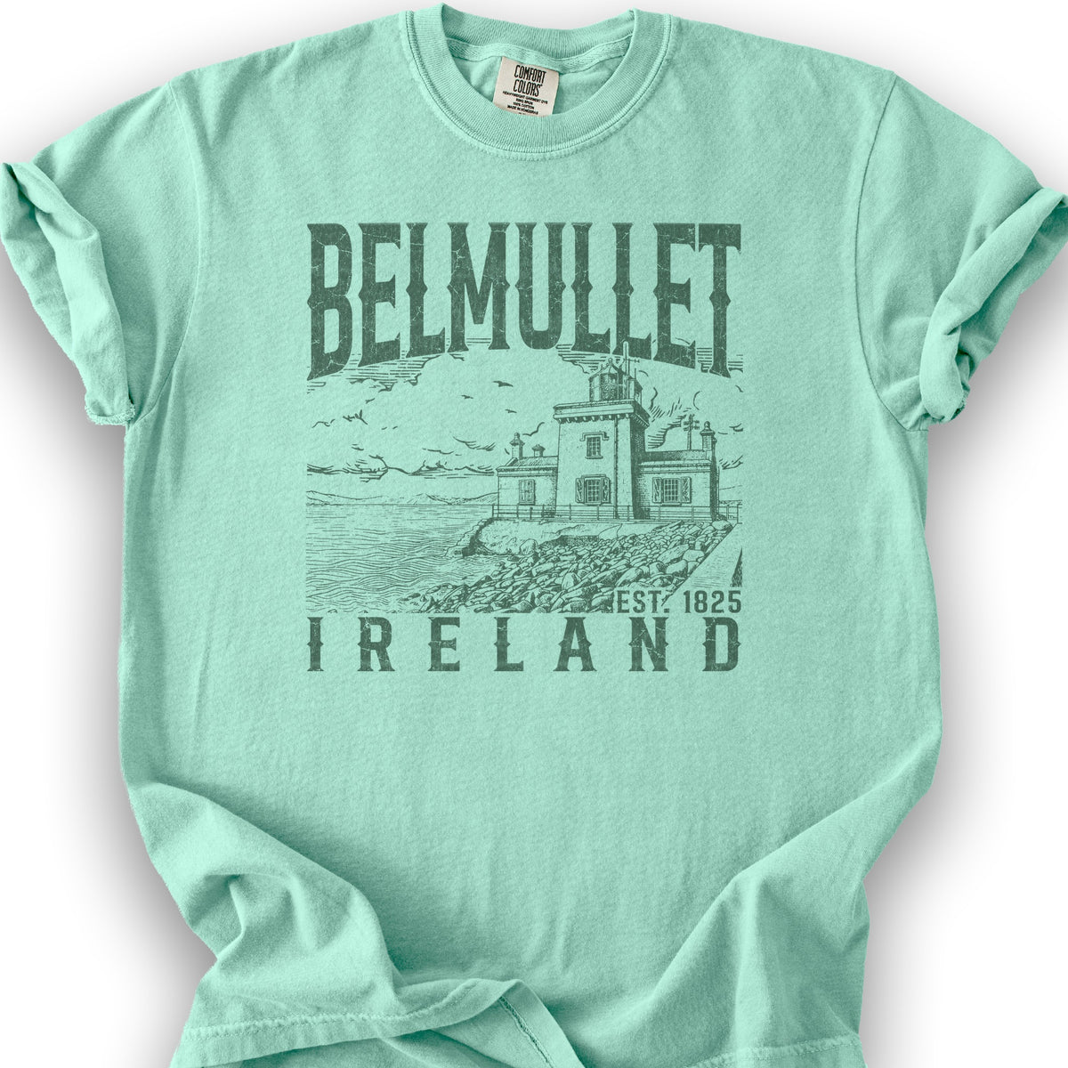 Bargain Bin Overstock! Belmullet Ireland Sketch T-Shirt - Island Reef