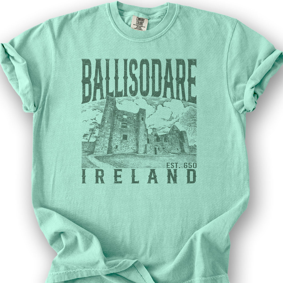 Ballisodare Ireland Sketch T-Shirt - Island Reef
