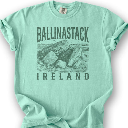Ballinastack Ireland Sketch T-Shirt - Island Reef