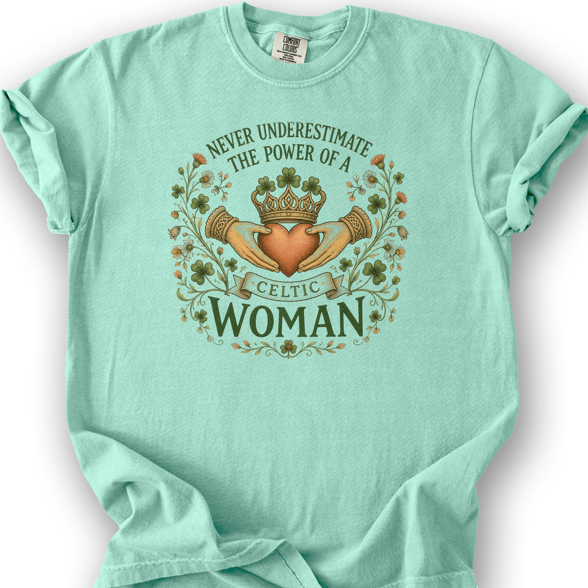 Celtic Woman Power T-Shirt - Island Reef