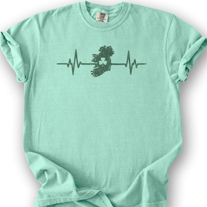 Ireland Heartbeat T-Shirt - Island Reef