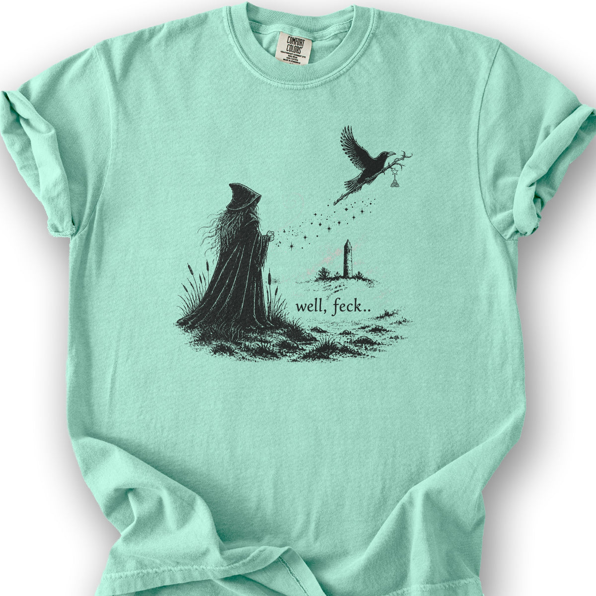 Well Feck Druid T-Shirt - Island Reef