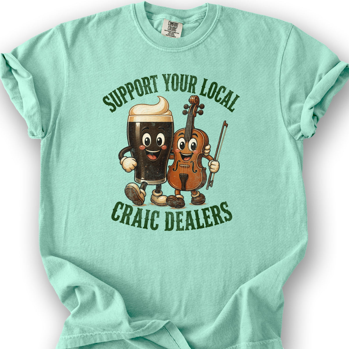 Craic Dealers T-Shirt - Island Reef