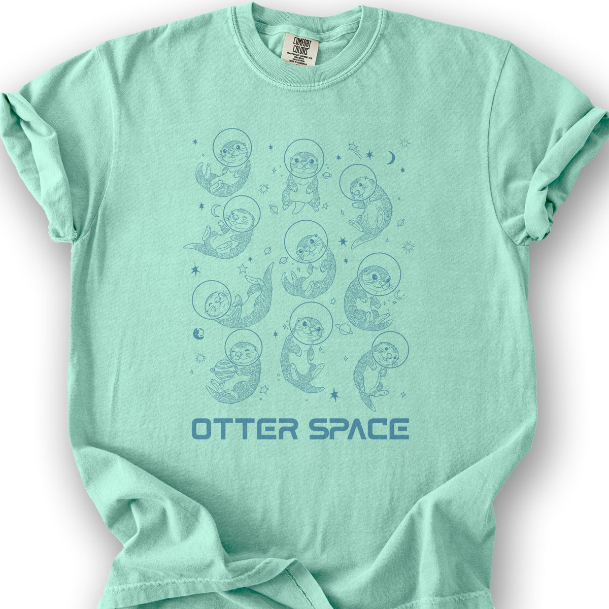 Otter Space T-shirt - Island Reef