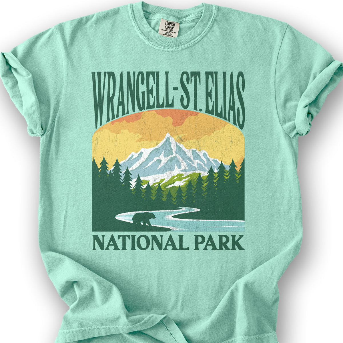 Wrangell St. Elias National Park "Big and Bold" T-Shirt - Island Reef