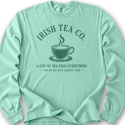 Irish Tea Company Long Sleeve Shirt - Island Reef