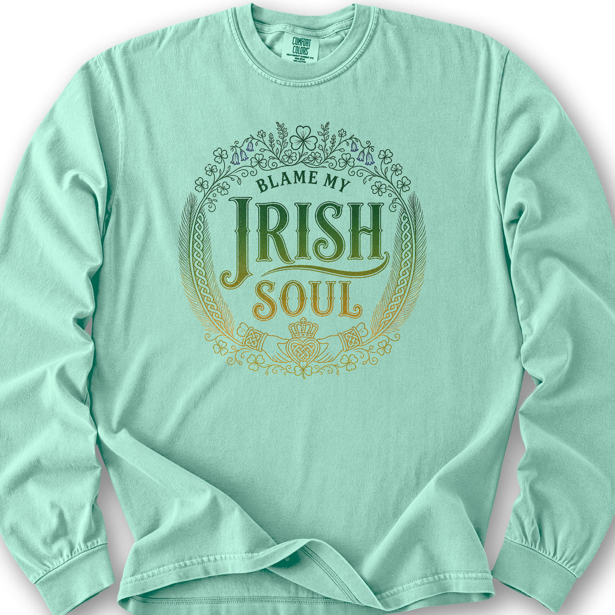 My Irish Soul Long Sleeve Shirt - Island Reef