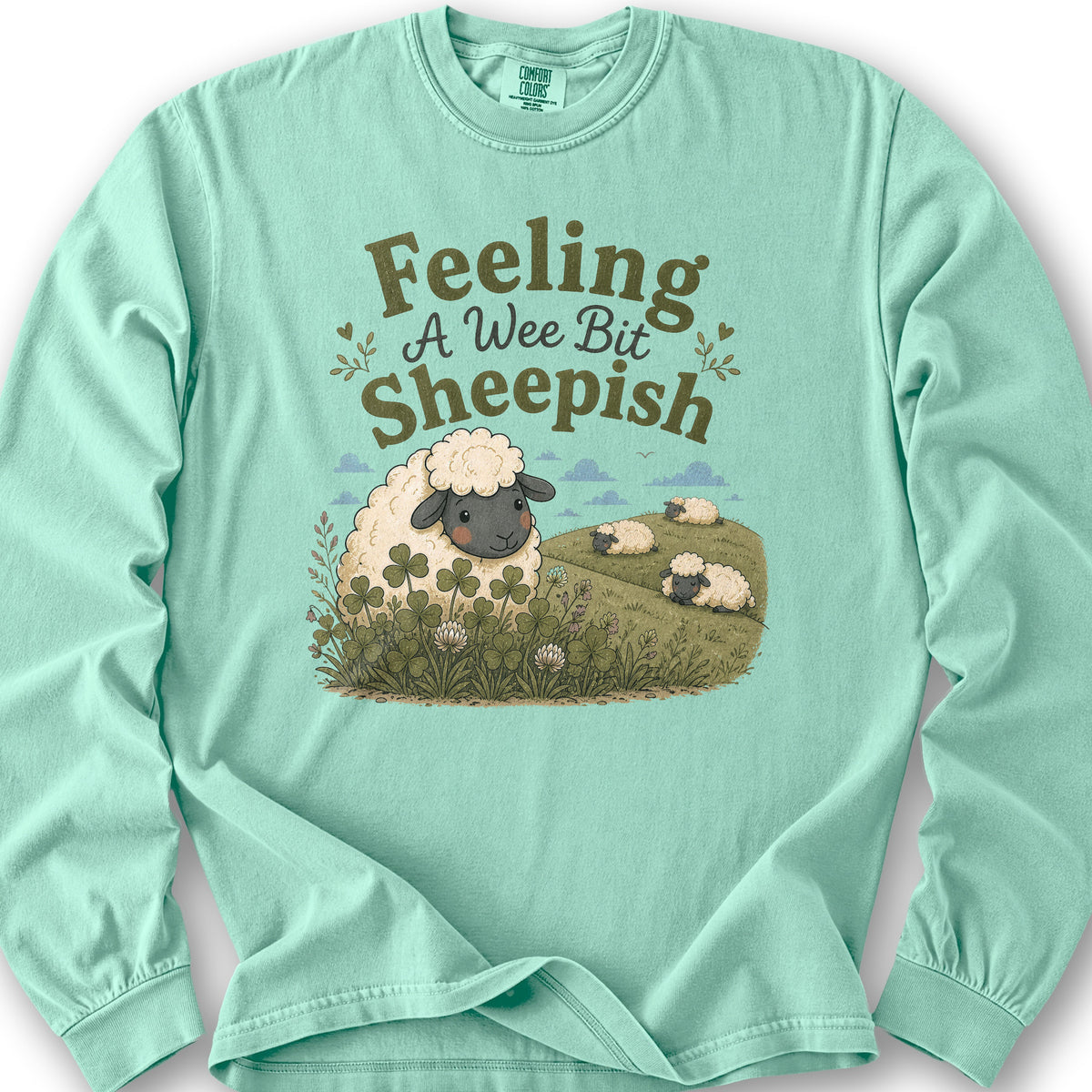 Wee Bit Sheepish Long Sleeve Shirt