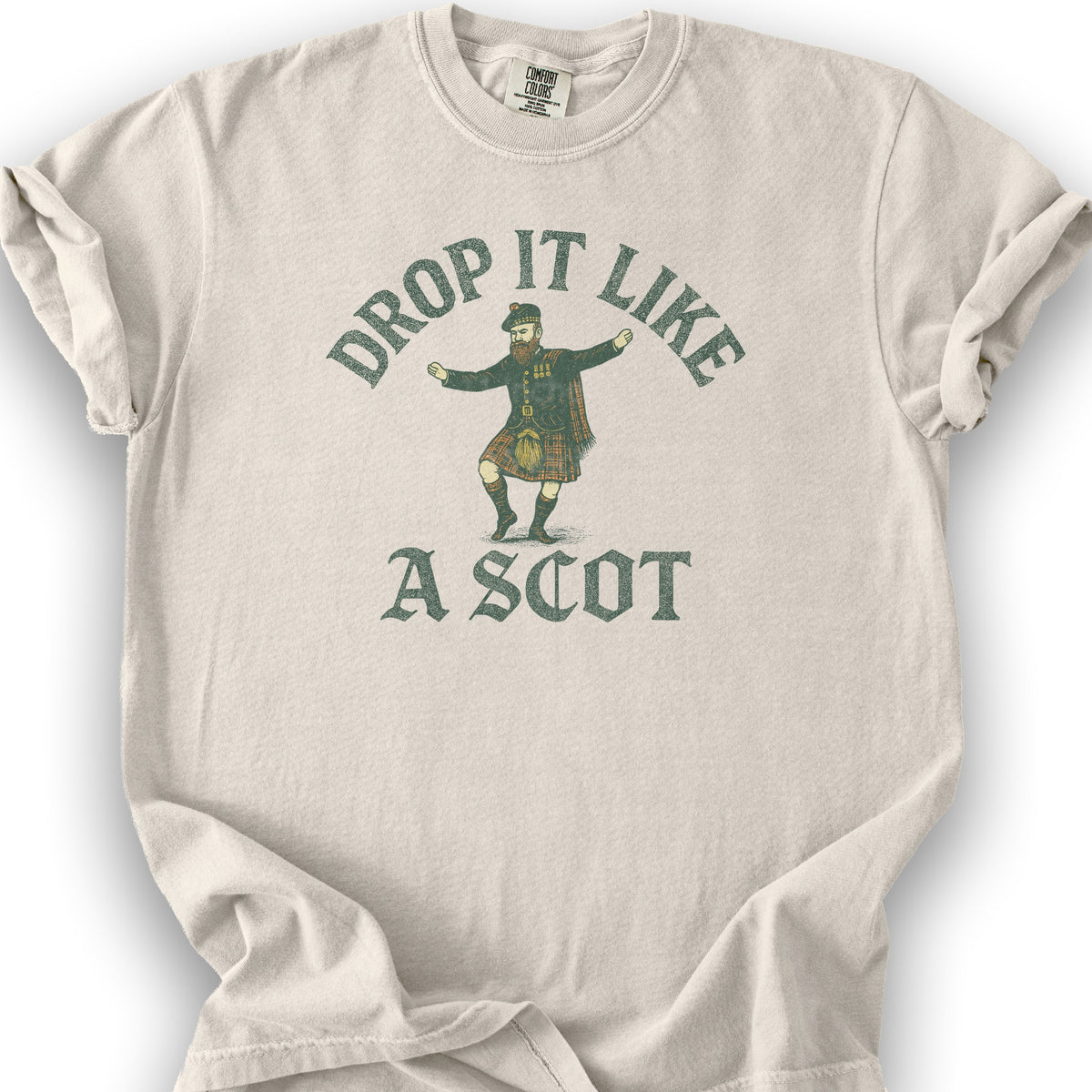 Drop It Like a Scot T-Shirt - Ivory