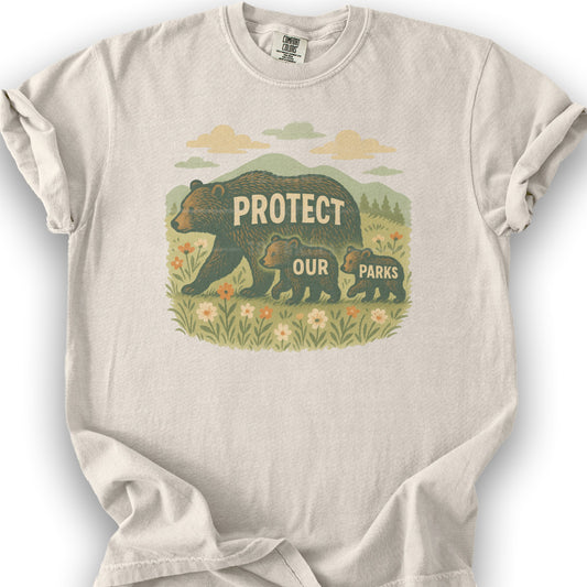 Protect Our Parks "Painted Bears" T-Shirt - Ivory