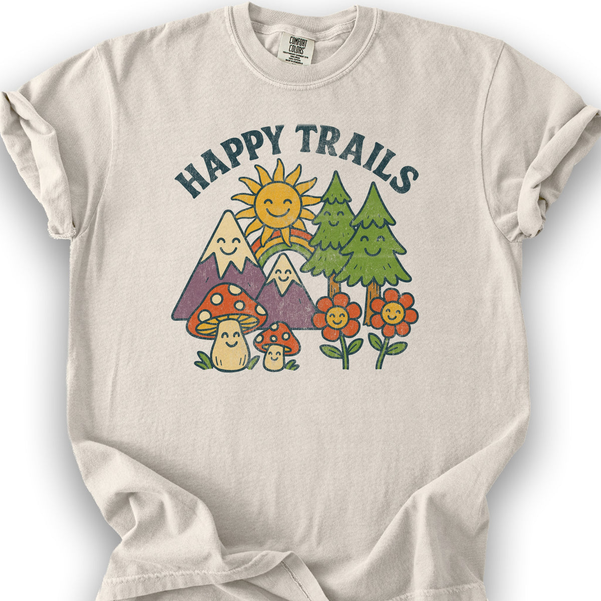 Happy Trails T-Shirt - Ivory