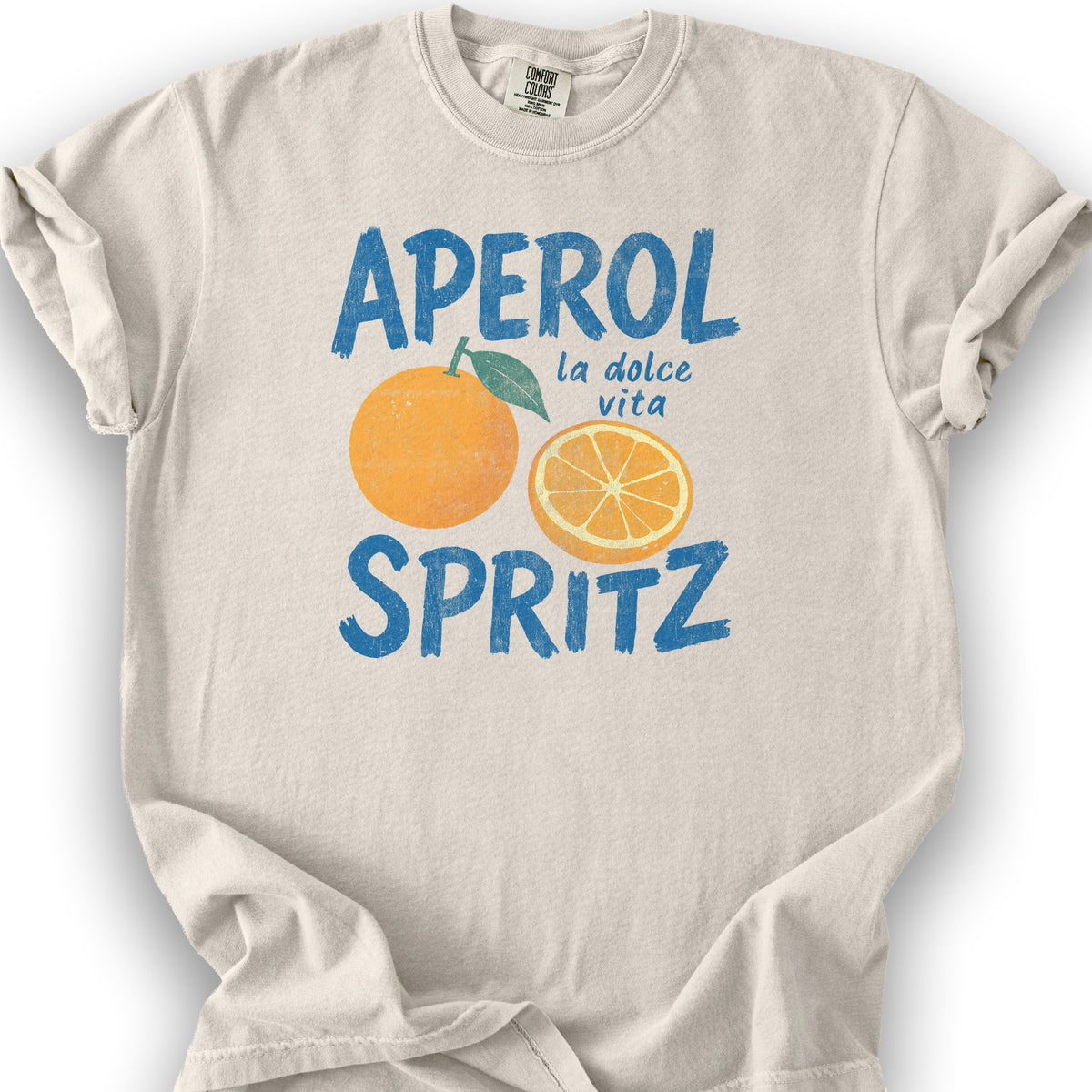 Aprel Spritz La Dolca Vita T-Shirt - Ivory