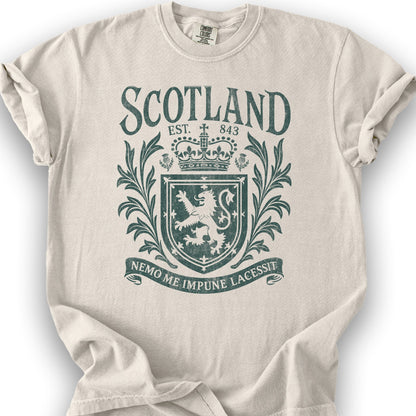 Scotland Vintage Heraldry T-Shirt - Ivory