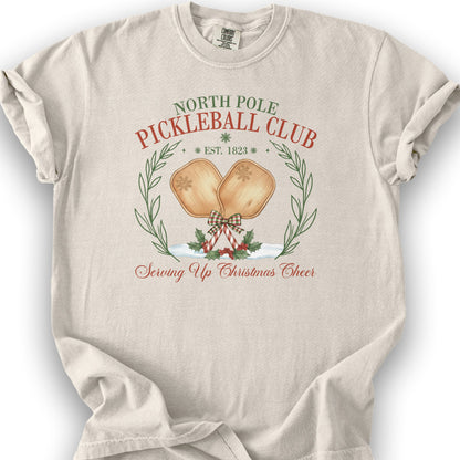 North Pole Pickleball Club T-Shirt - Ivory