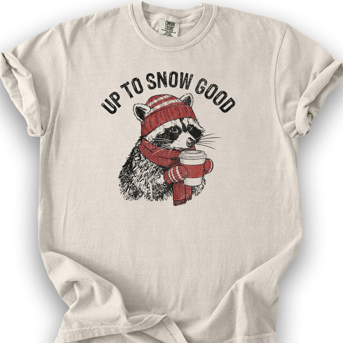 Up To Snow Good T-Shirt - Ivory