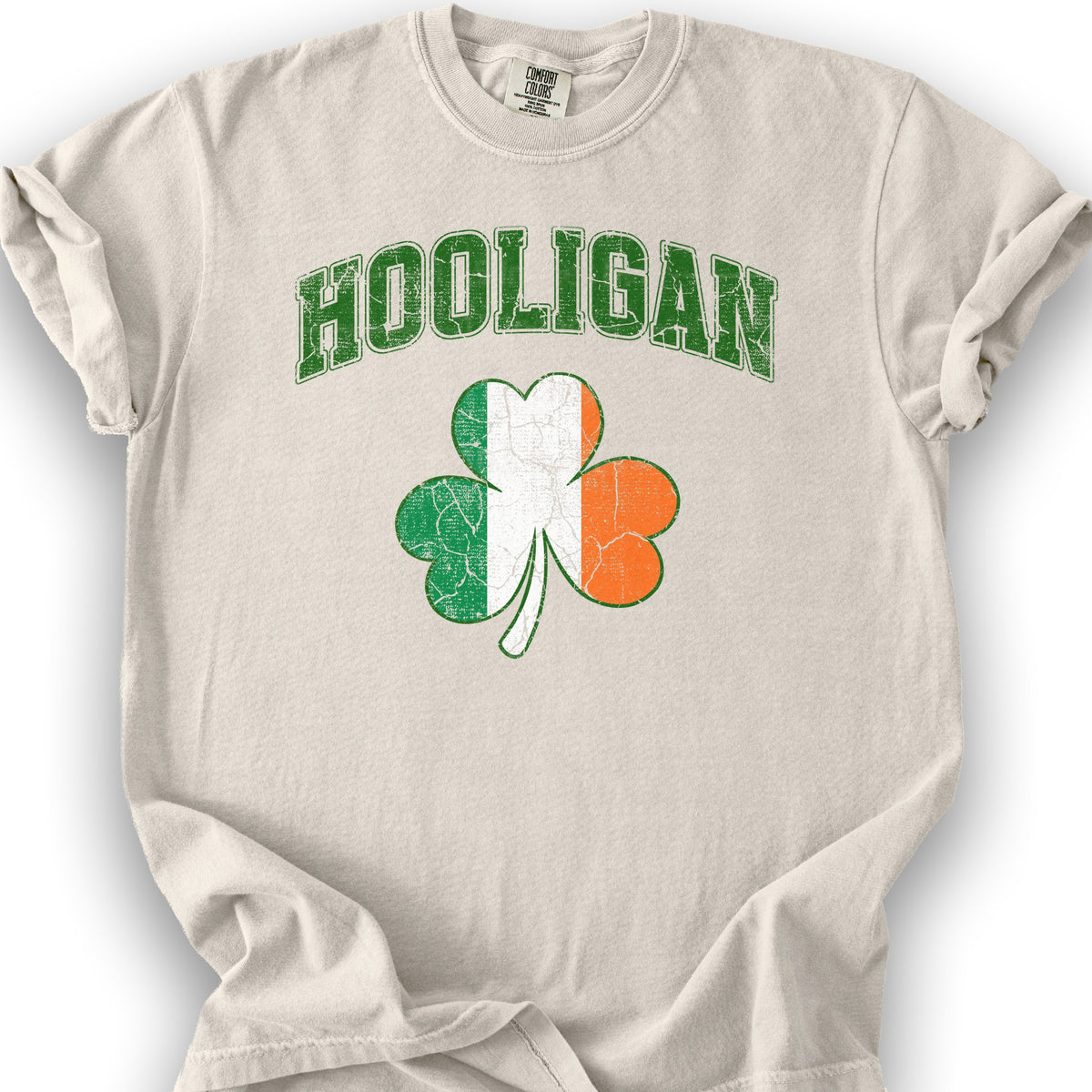 Hooligan Shamrock T-Shirt - Ivory