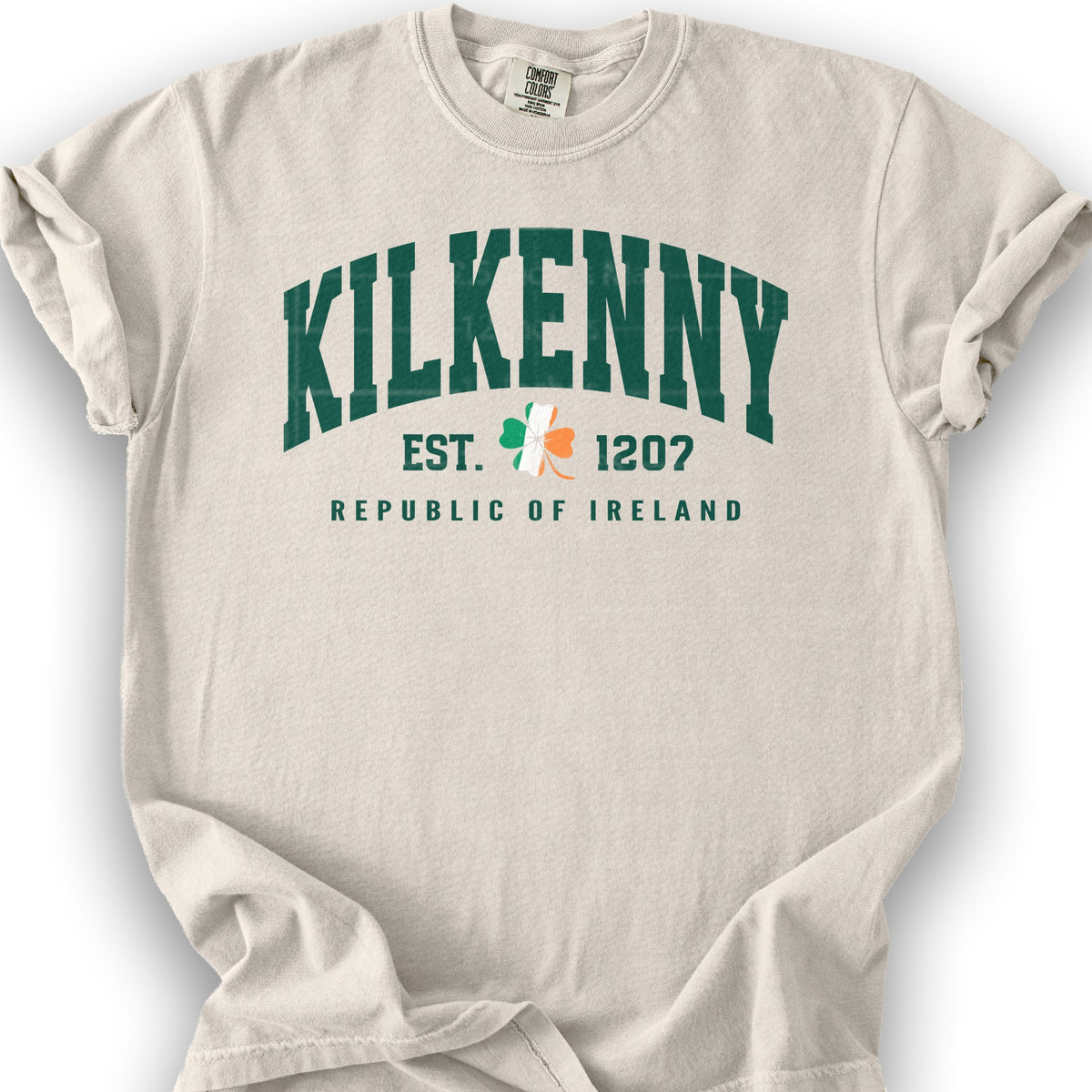 Kilkenny Varsity Flag T-Shirt - Ivory