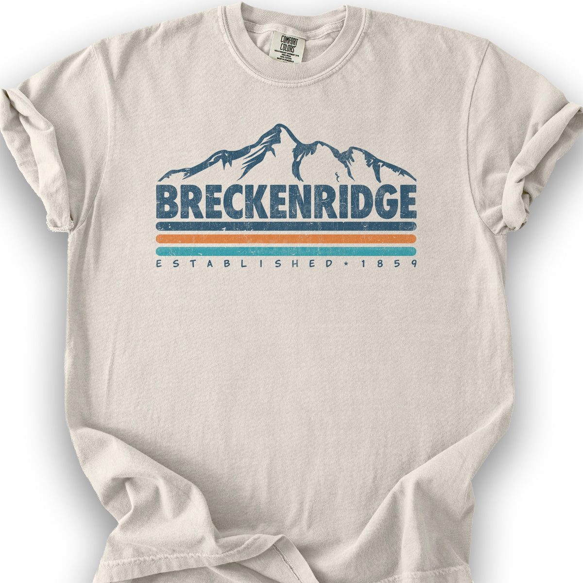 Breckenridge Retro Stripe T-Shirt - Ivory