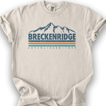 Breckenridge Retro Stripe T-Shirt - Ivory