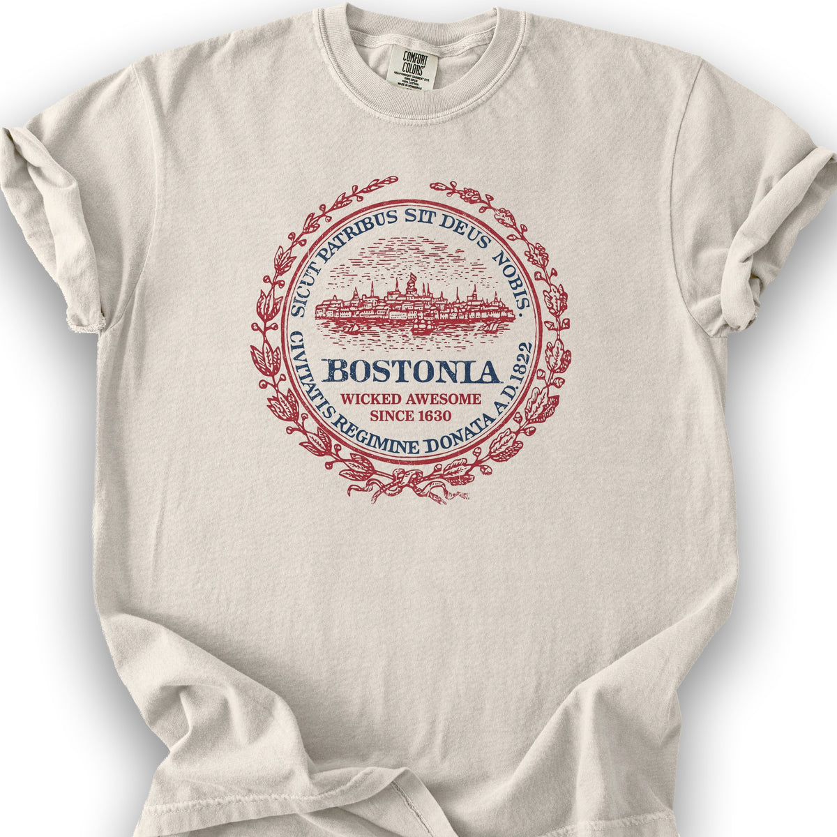 Bostonia Wicked Awesome T-Shirt - Ivory