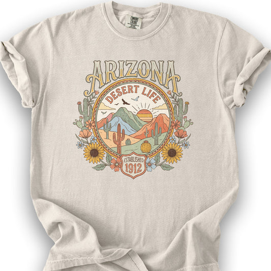 Arizona Desert Life T-Shirt - Ivory