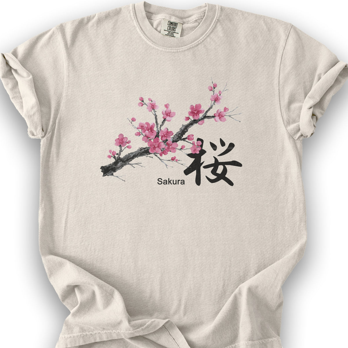 Cherry Blossom Sakura T-Shirt - Ivory