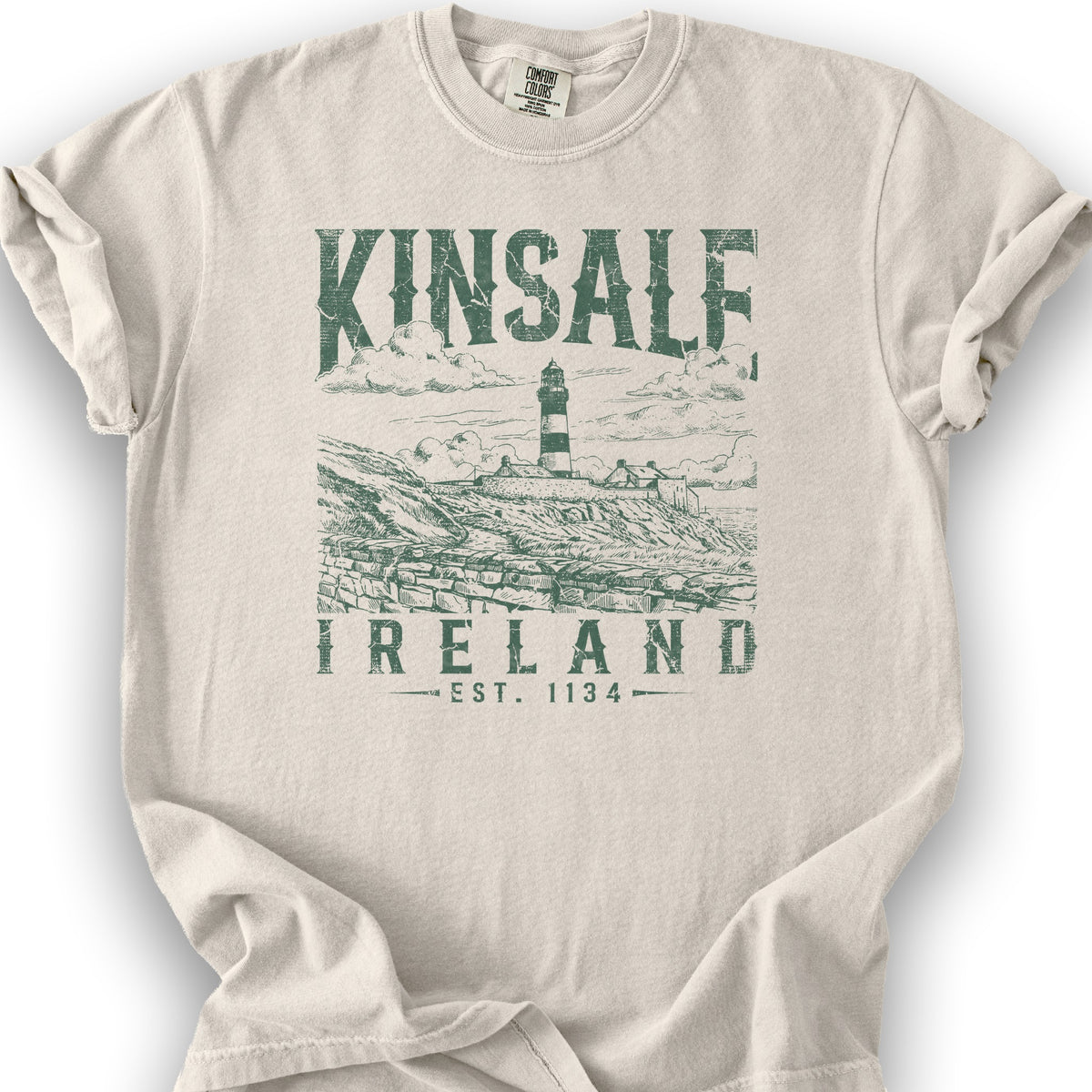 Kinsale Ireland T-Shirt - Ivory