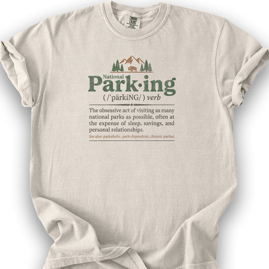 National Parking T-Shirt - Ivory