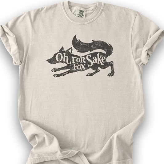 For Fox Sake T-Shirt - Ivory
