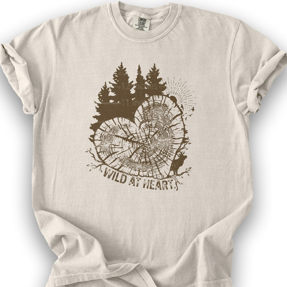 Wild At Heart T-Shirt - Ivory
