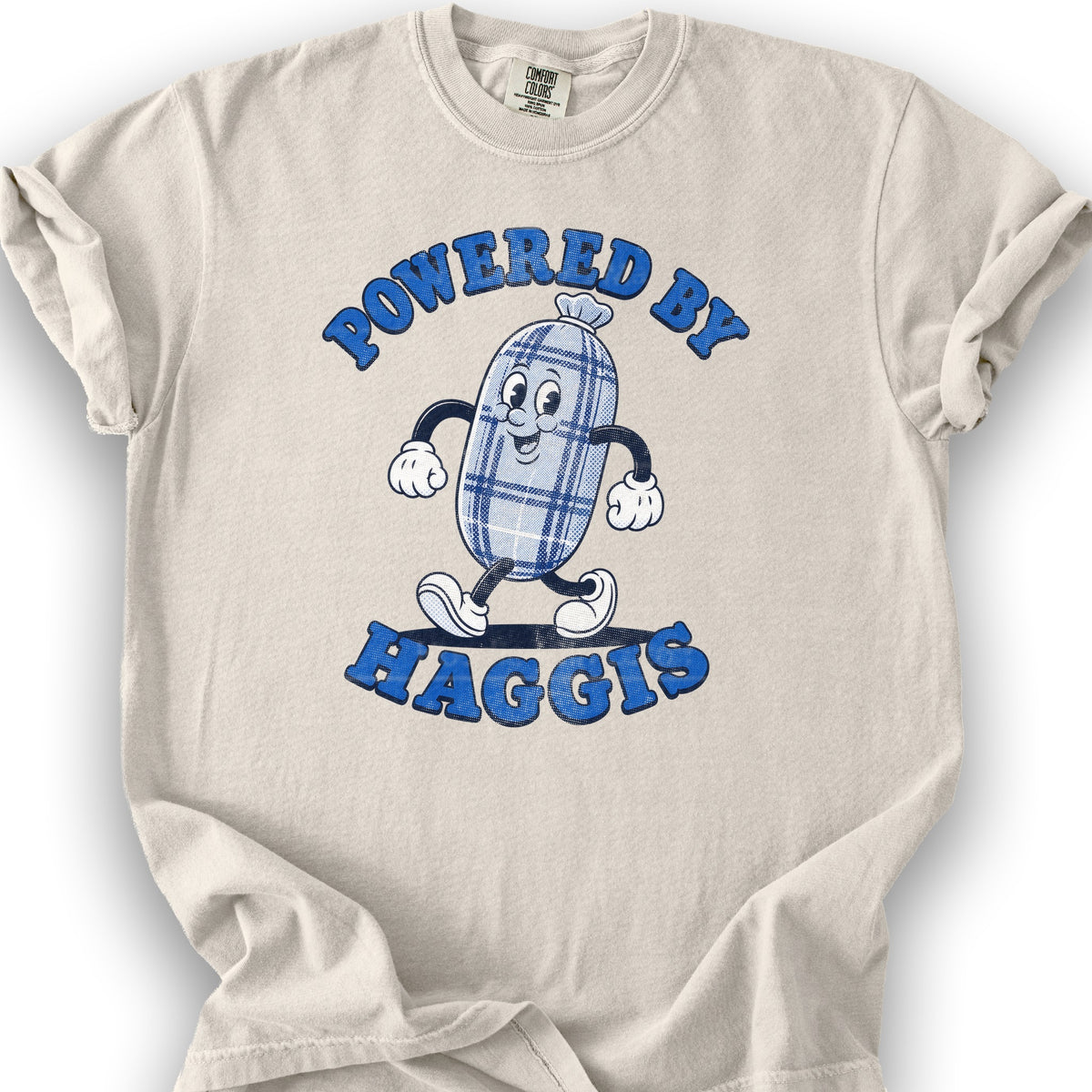 Powered By Haggis T-Shirt - Ivory