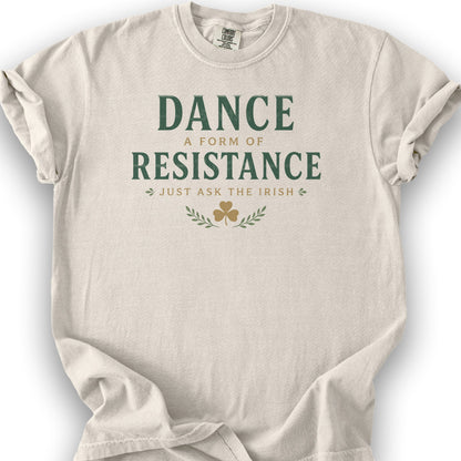 Dance Resistance Irish T-Shirt - Ivory