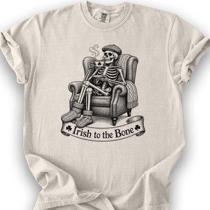 Irish Bone Tea T-Shirt - Ivory