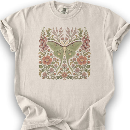 Luna Florals T-Shirt - Ivory