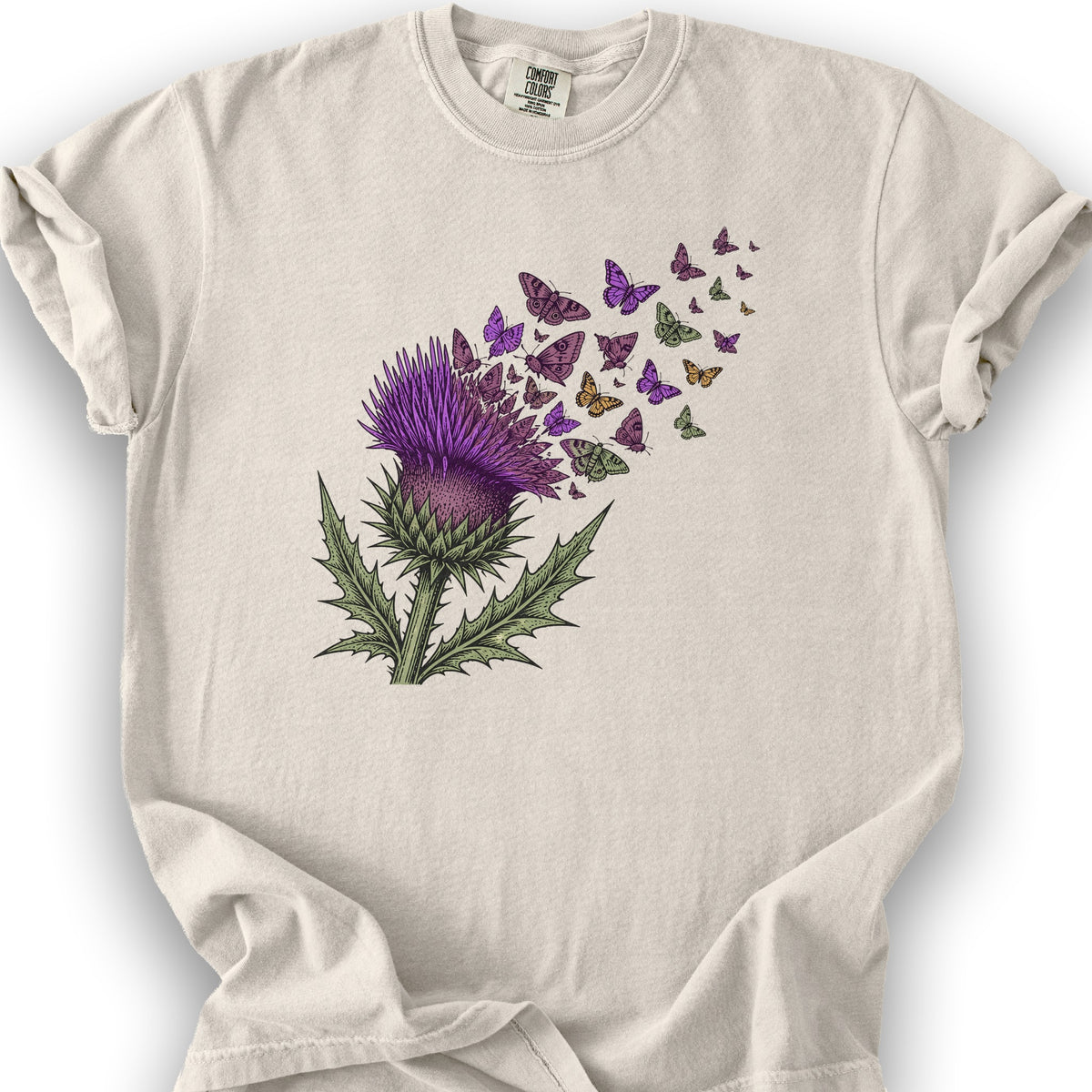 Thistle Transformation T-Shirt - Ivory