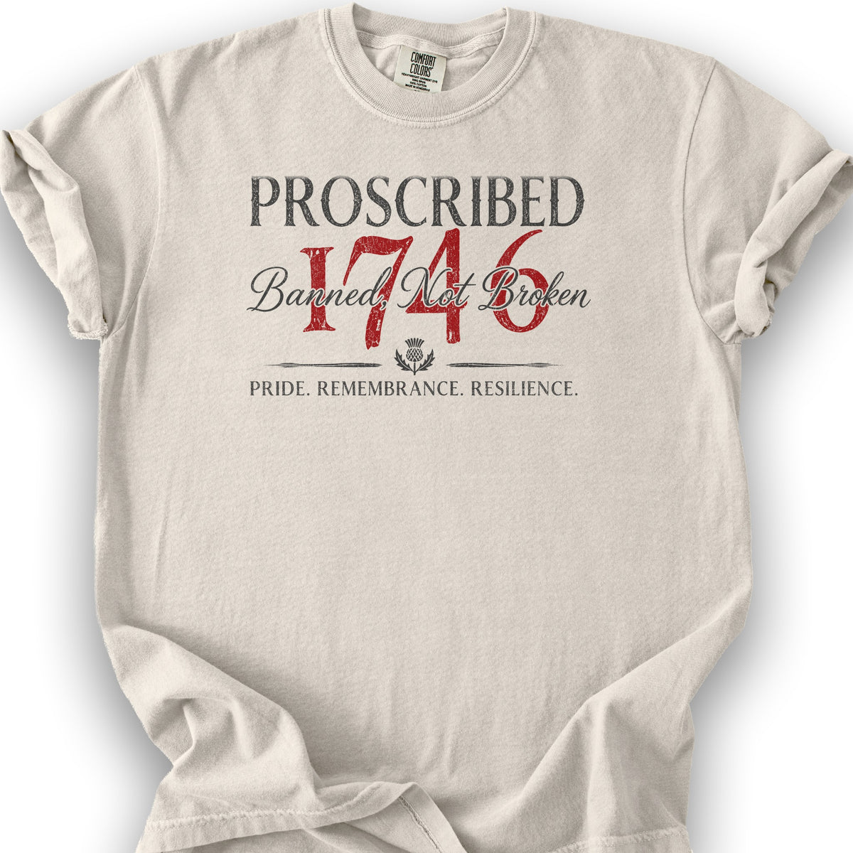 Banned Not Broken T-Shirt - Ivory