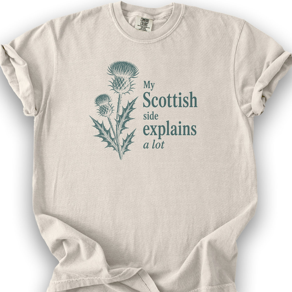 My Scottish Side T-Shirt - Ivory
