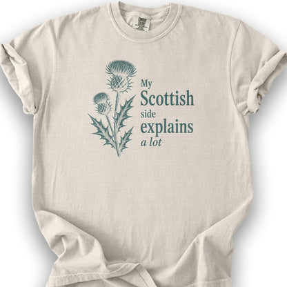 My Scottish Side T-Shirt - Ivory