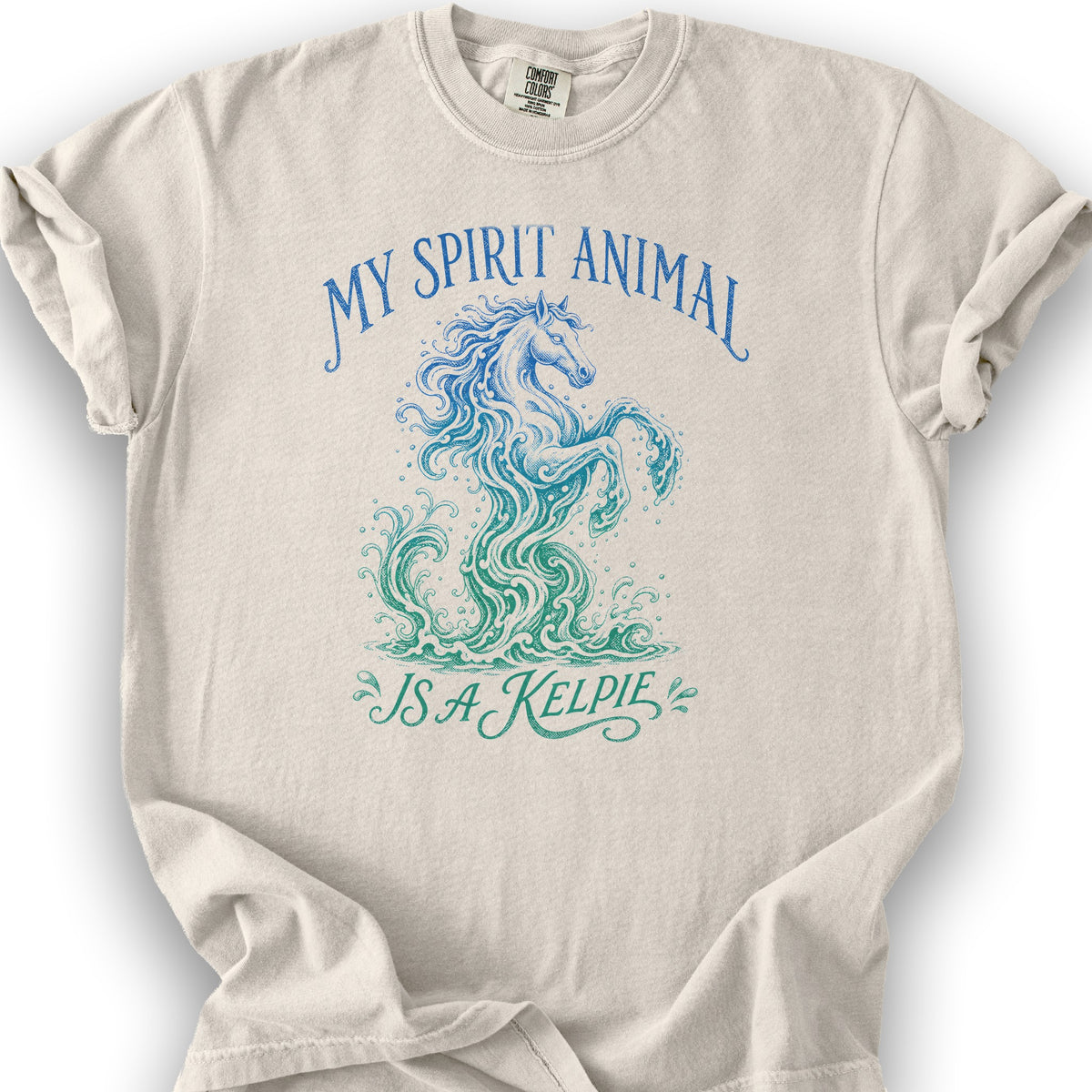 Spirit Animal Kelpie T-Shirt - Ivory