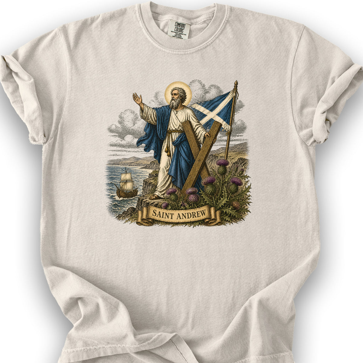 Saint Andrew T-Shirt - Ivory